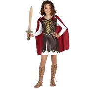 Déguisement - Gladiateur Romain - Fille - 10-12 ans - Noir 5 ans