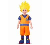 Mom Goku Baby Costume Orange 7-12 Months