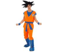Déguisement Goku Saiyan Dragon ball Z adulte - Taille S - Costume soirée déguisée carnaval nouvel an