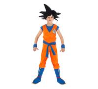 Déguisement Goku Saiyan Dragon Ball Z Enfant 7 À 8 Ans (128 Cm) Bleu