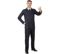 Funidelia Déguisement Officiel de Gomez Addams pour Homme, Tenue de La Famille Addams pour adulte, Déguisements de Halloween et Carnaval - Taille XL