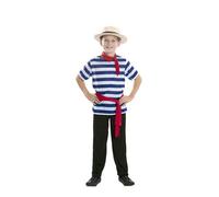 Déguisement - Gondolier - Garçon - Multicolore - Intérieur - 3 à 14 ans 5-6 ans