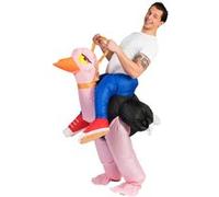 Déguisement Gonflable - Carry Me - Course d'Autruche - Mixte - Unique FUNNY FASHION Multicolore G