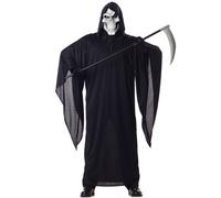 Déguisement Grande Faucheuse Homme Halloween - Taille: L Noir