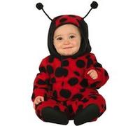 déguisement grenouillère coccinelle jardin bébé - 18/24 mois - rouge - guirca 88400 Rouge G
