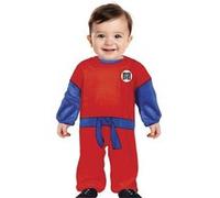 déguisement guerrier manga bébé - 18/24 mois - rouge - générique 76174 Rouge G