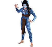 Déguisement - Guerrière Pandora - Femme - M/L - Bleu - Halloween et Carnaval XL