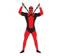 Déguisement - GUIRCA - Anti-héros Rouge et Noire - Justaucorps avec capuche - Licence Marvel - Pour homme M