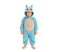 Déguisement - GUIRCA - Lulu Monstre Bleu - Mixte - Dès 6 mois - Combinaison avec capuche 5-6 ans