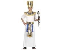 FIESTAS GUIRCA Costume de pharaon pour Adolescent Garçon - Costume égyptien pour Garçons de 14-16 Ans