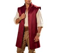 Déguisement Halloween Adulte Gilet Pirate Médiéval Cosplay