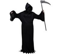 Déguisement Halloween adulte homme/femme en grande faucheuse de la mort L/XL REF/44269 ptit clown noir