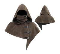 Déguisement Halloween Adulte Moine Cape Médiévale Cosplay