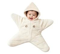 Deguisement Halloween Bebe,Combinaison Bébé étoile de Mer à Capuche | Mignonne Grenouillere Zip Polaire Hiver Chaud Nouveau-Né Animé Style Animal Barboteuse Beau Design Parfait Pour Photos