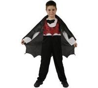 Déguisement Halloween Complet garçon vampire 7/9 ans noir G