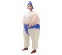 Déguisement Halloween, Costume Gonflable De Sumo pour Enfants Et Adultes, Tenue Drôle pour Fête Carnaval, Déguisement Halloween