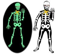 Deguisement Halloween, Déguisement Squelette Enfant, Costume Halloween Enfant, Deguisement Halloween Squelette, Costume de Zombie Effrayant, Costume de Carnaval pour Jeux de Rôle, Fête de l'Horreur