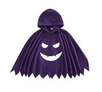 Deguisement Halloween Enfant Cape À Capuche pour Sorcier Magicien Fête École Soirée Déguisée Deguisement Enfant