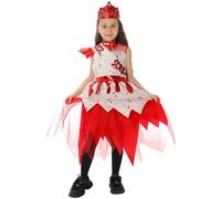 Deguisement Halloween Enfant, Costume De Cosplay ÉLéGant Style Cour pour FêTes Halloween Tenue ComplèTe ÉVéNements ThéMatiques CéLéBrations Hiver