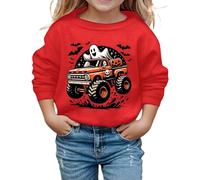 Déguisement Halloween Enfant, Halloween Vetement | Sweats à capuche et sweats pour filles, jolis imprimés d'Halloween, pulls à manches longues et col ras du cou pour tout-petit