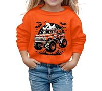 Déguisement Halloween Enfant, Halloween Vetement | Sweats à capuche et sweats pour filles, jolis imprimés d'Halloween, pulls à manches longues et col ras du cou pour tout-petit