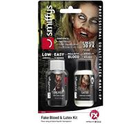 Déguisement Halloween Faux Sang & Latex Liquide 28.4ml Horreur Vampire By