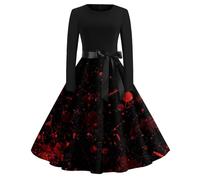 Déguisement Halloween Femme Grande Taille Famille Sorcière Couple Costume Sexy Ado Fille Malefique Robe Pour Vêtements Medieval Déguisement Halloween Femme Noir XXL