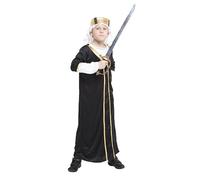 DéGuisement Halloween GarçOn, Costume De Cour pour Enfants Robe De Bal Masqué ThèMe FêTe CostuméE Cosplay ÉLéGant