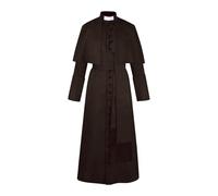 Deguisement Halloween Homme Joker Citrouille Costume Halloween Adulte Qui Fait Peur Automne Realiste Robe Médiévale Cape Masque Cosplay Garcon Hiver Classique Brun 3XL FR