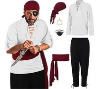 Deguisement Halloween Homme Joker Horreur Costume Halloween Adulte Masque Automne Realiste Robe Médiévale Terrifier Hache Couple Cosplay Hiver Classique Blanc XXL FR