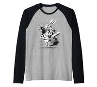 Déguisement Halloween Lapin blanc Alice au pays des merveilles Manche Raglan