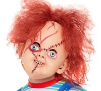 Déguisement Halloween Licence Enfant Jeu Chucky Masque avec Cheveux Par Smiffys