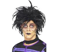 Déguisement Halloween Noir Edward Scissor Hands Psycho Pour Homme The Cure Neuf