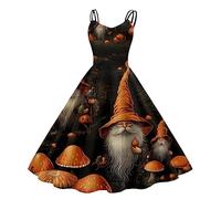 Deguisement Halloween Robe Femme Sexy Nouvelle d'halloween Ghostface Medieval Sorciere Soiree Déguisement Sorcière 2025 Robes Imprimé Sang Dresses Bleu Ciel S