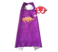 Deguisement Halloween Scream Enfant Vampire Fille Costume Gothique Sorcière d'halloween pour Enfants Robe Masque De Fantôme Pirate Déguisement Squelette Combinaison Cri Violet Taille Unique