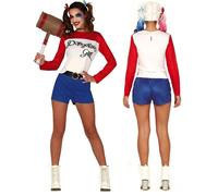 Déguisement Harley Crazy Girl, taille 36-38 S