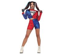 DÉGUISEMENT HARLEY QUINN SUICIDE SQUAD FEMME S Rouge, Bordeaux M
