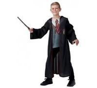 Deguisement harry potter gryffondor avec accessoires (lunettes baguette) - taille 7-8 ans / 117-128 cm - panoplie costume enfant