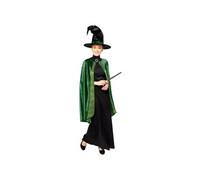 Amscan Déguisement Professeur McGonagall licence officielle robe noire cape écossaise chapeau S