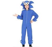 déguisement hérisson kigurumimi bleu enfant - 7/9 ans - bleu - générique 81002 Bleu G