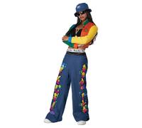 CALIFORNIA COSTUMES Déguisement hip hop années 90 femme - Multicolore - S (38/40)