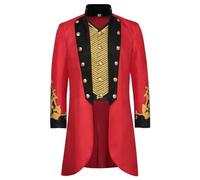 DéGuisement Hippie Adulte, Manteau Homme ÉLéGant Style RéTro Vestiaire Cosplay Costume Cour ImpéRiale Veste Longue CéRéMonie