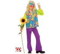 Widmann Hippie (Shirt, Pants, Headband, Necklace) (158 cm / 11-13 Years) Differe