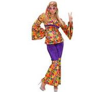 Widmann Hippie Girl Velvet (Shirt, Pants, Headband) (S) Different Colors