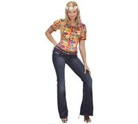 Déguisement Hippie Femme Xl Multicolore