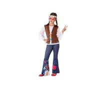 Déguisement Hippie - Fille - Taille 7/9 ans - 7/9 ans (122 à 134 cm)