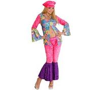 Déguisement Hippie Flower - Femme - M WIDMANN