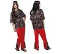 déguisement hippie flower homme - xl - rouge - boland 83801 Rouge G