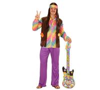 Widmann Hippie (Shirt With Vest, Pants, Headband) (XL) Different Colors