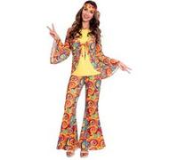 Déguisement Hippie Orange Femme Orange, Cuivre, Mandarine